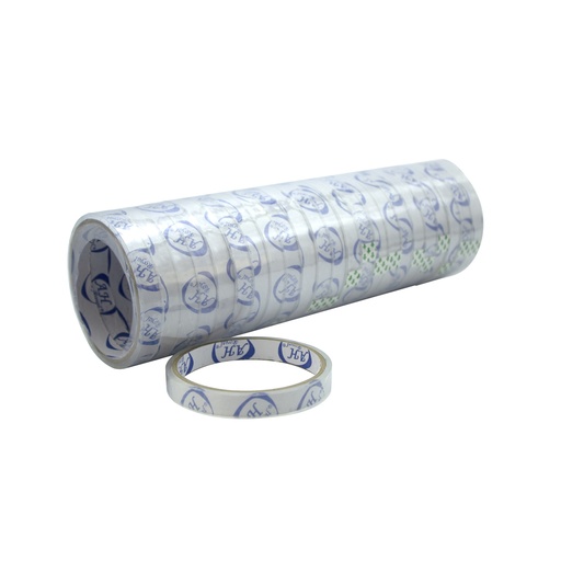 [PAC20125-2322] CINTA TRANSPARENTE 1/2" X 30 MTS X 24 PZAS