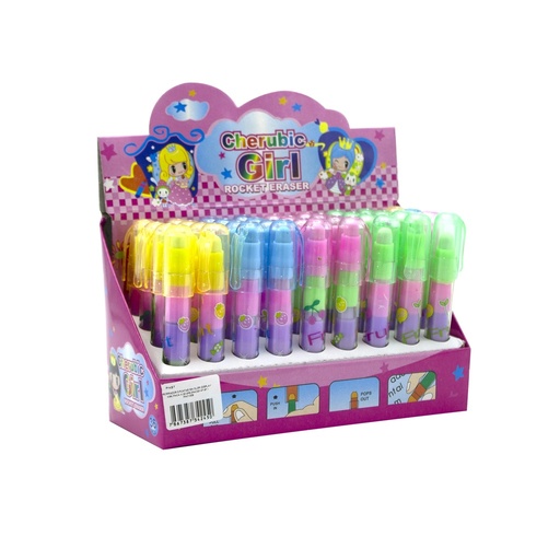 [PAC20147-87] BORRADOR 5 PUNTAS SIN OLOR CAJA X 36 UNDS 