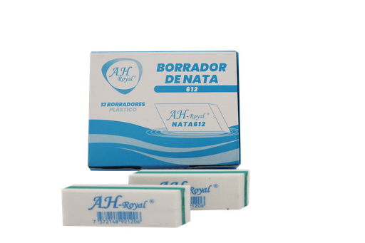 [PAC20148-777] BORRADOR BLANCO 6.4 X 0.9 X 2.2 CM CAJA X 12 UNDS
