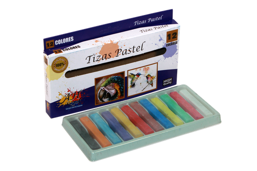 [PAC20328-102] TIZA PASTEL X 12 COLORES