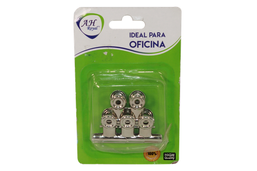 [PAC2395-4516] PAPER CLIPS BLISTER 31 MM X 5 UNITS