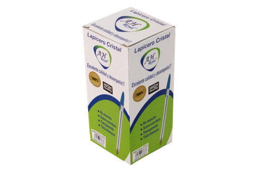 [PAC2416-3763] BOLIGRAFO PUNTA MEDIA AZUL CAJA X 50UNDS