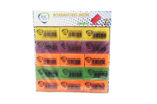 [PAC2527-4505] NEON ERASER X 30 UNITS