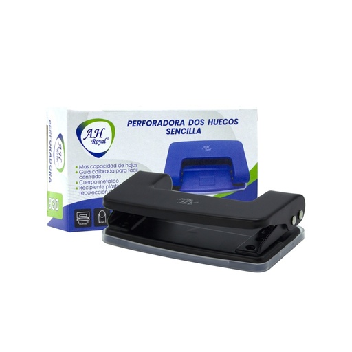 [PAC40011-930] PERFORADORA 8CM - 10 HOJAS