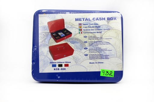 [PAC50182-932] CASH BOX 12" 30 CM