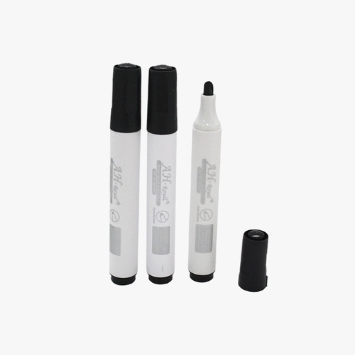 [PAC70578-4029] BLACK ROUND TIP DRY ERASE MARKER X 10 UNITS