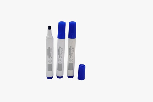[PAC70579-4030] MARCADOR BORRABLE REDONDO AZUL CAJA X 10 UNDS