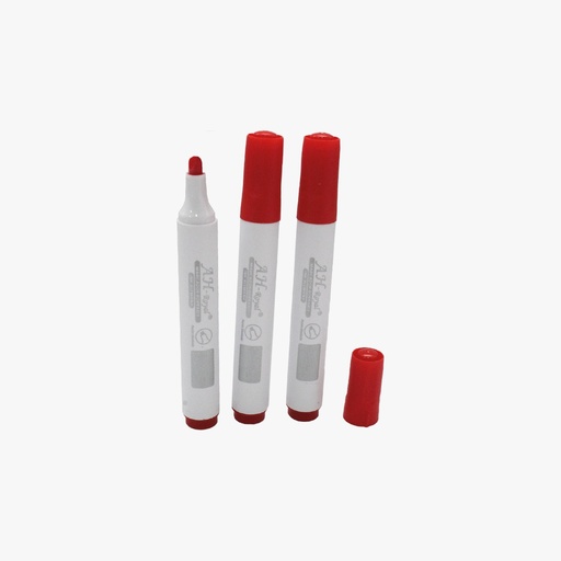 [PAC70580-4031] RED ROUND TIP DRY ERASE MARKER X 10 UNITS