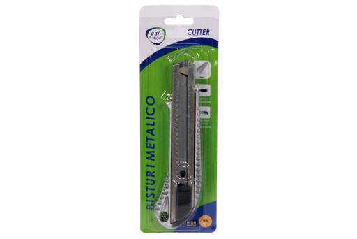 [PAC90058-640] BISTURI  AHROYAL METALICO BLISTER 18MM BLISTER