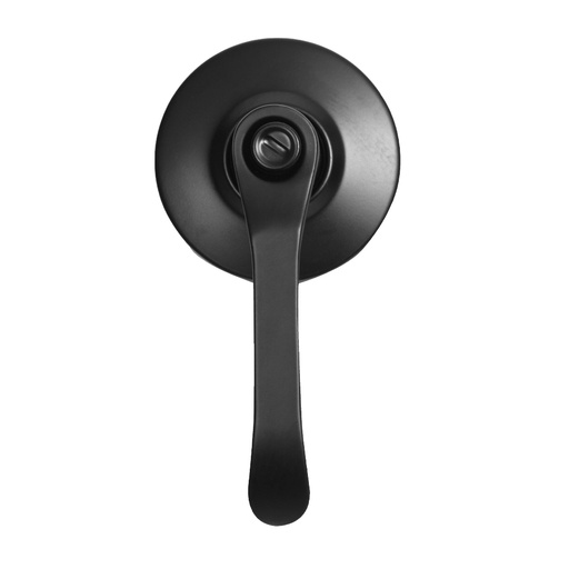 [HT1629] CHAPA MANIJA ALCOBA NEGRA ACERO INOXIDABLE UDUKE