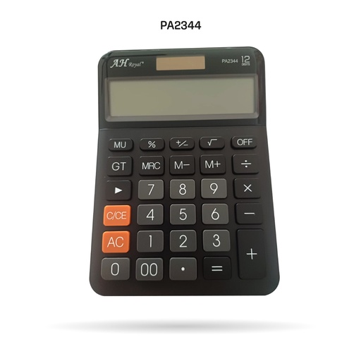 [PAC3589-2344] CALCULADORA AHROYAL DC-118 NEGRA 12 DIGITOS PA2344