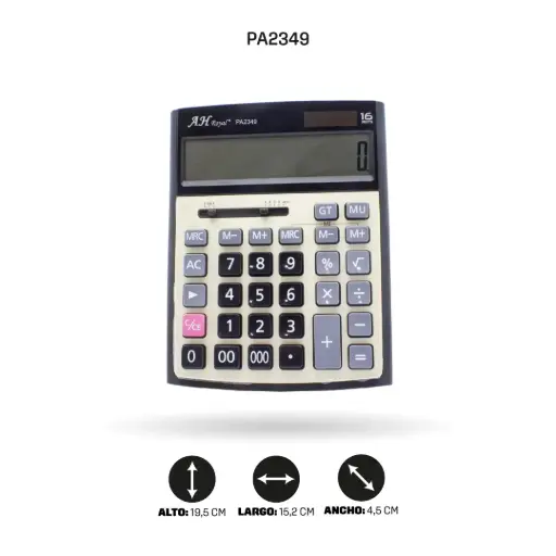 [PAC3594-2349] BASIC CALCULATOR AHROYAL BM 26V 16 DIGITS