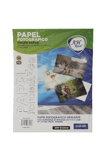 [PAC2712-546] PAPEL FOTOGRAFICO CARTA 200