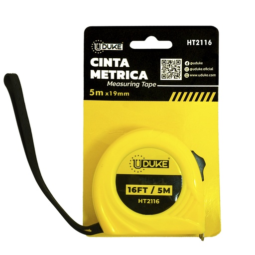 [HT2116] METRO 5 MTS HOJA 19MM UDUKE 