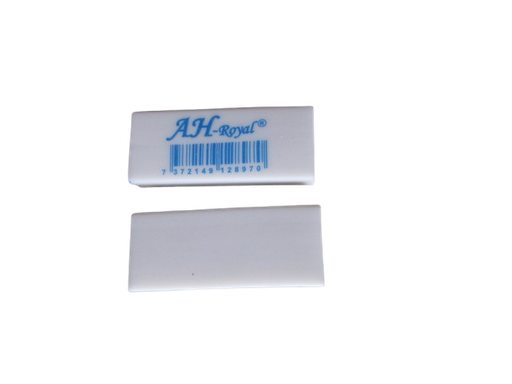 [PAC3201] AH ROYAL LARGE WHITE PVC ERASER