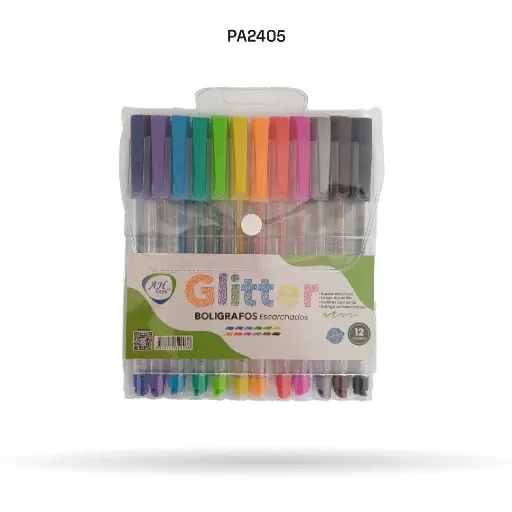 [PA2405] BOLIGRAFO ESCARCHADO  GEL 0.1MM 
