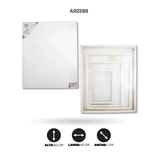 [PAC4843-2288] CANVAS SET PACK X 4 PCS