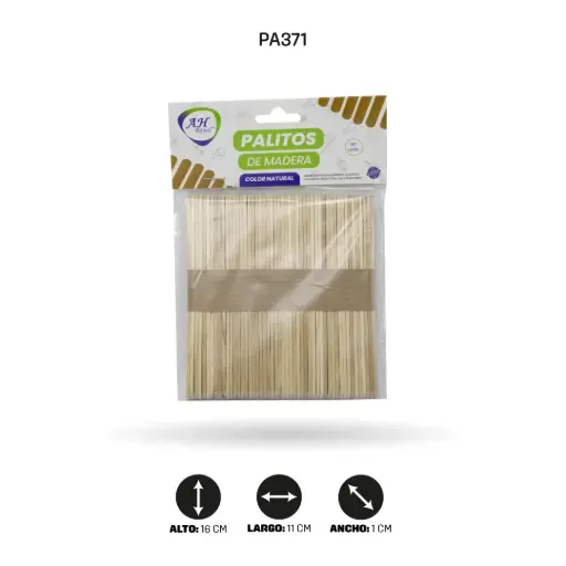 [PAC3469-371] PALITO MADERA 
