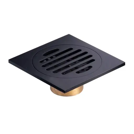 [HT1607] REJILLA SIFON PISO ROTULADA ACERO INOXIDABLE 
NEGRA
6.8x30CM