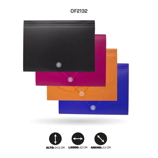 [PAC4789-2132] ARCHIVADOR COLORES SURTIDOS 5402 A4