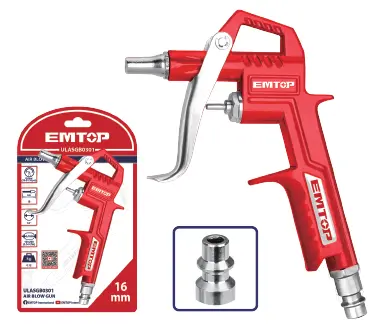 [ULASGB0301] AIR BLOW GUN 16 MM EMTOP