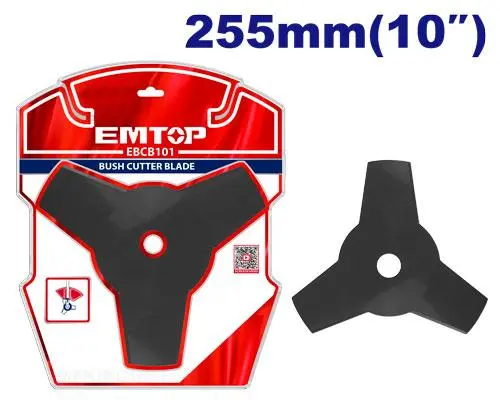 [EBCB101] BRUSH CUTTER BLADE 10" EMTOP