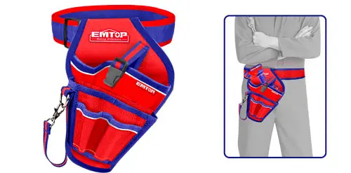 [ETBG48034] TOOL BELT POUCH WITH 8 POCKETS – 8 KG LOAD CAPACITY EMTOP