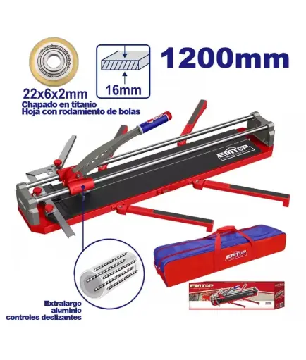 [ETCR1206] TILE CUTTER 1200 MM EMTOP