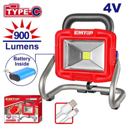 [ELWL4415] CORDLESS PORTABLE LAMP 40 V 900 LUMENS 