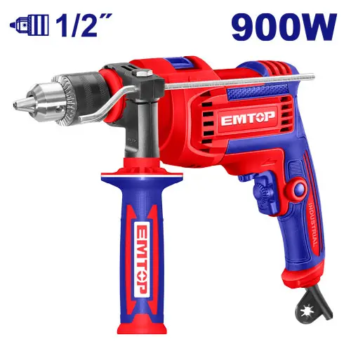[ULMDL0906] IMPACT DRILL 1/2" 900W EMTOP