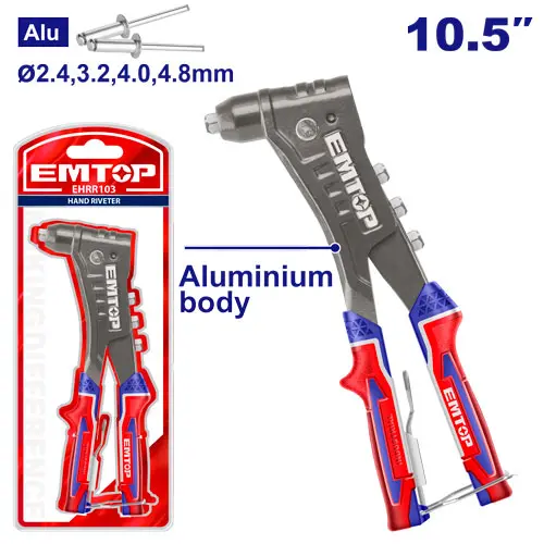 [EHRR103] HAND RIVETER 10.5" EMTOP