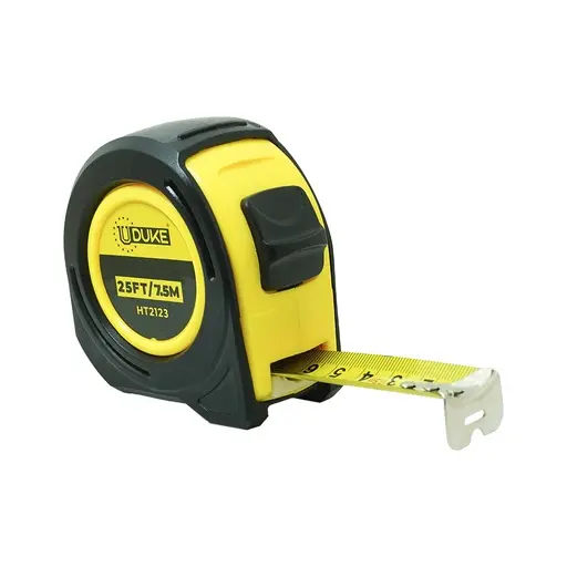 [HT2123] MEASURING TAPE 7.5 MTS 25 MM RUBBER RECOVERED UDUKE