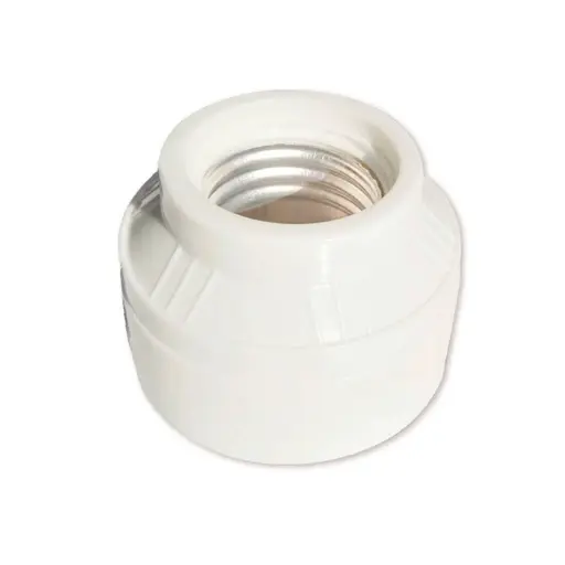 [106] PORTALAMPARAS BAQUELITA 2 PIEZAS PLASTICO 106