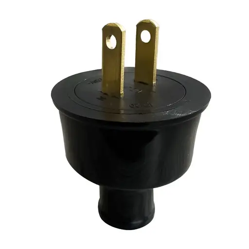 [U44 2P] SMALL 15 AMP PLUG 