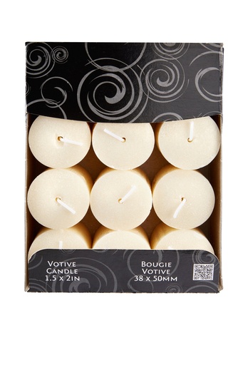 [4520570A] Candle-lite Votives, Creamy Vanilla Swirl